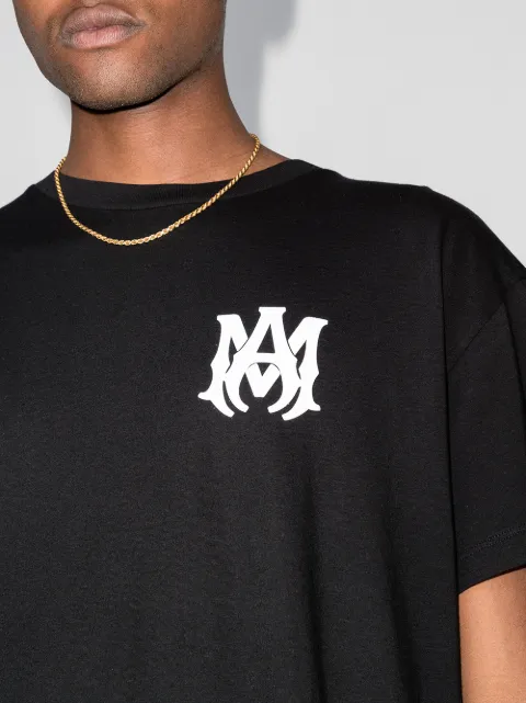 AMIRI Logo Print short-sleeve T-shirt - Farfetch