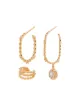 Image 1 of Joanna Laura Constantine twisted style earring set