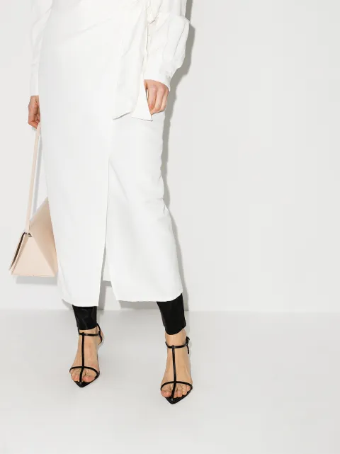 jil sander wedge sandals