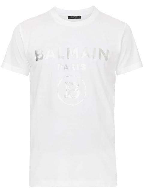 Balmain T-Shirt mit Logo-Print