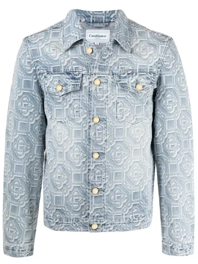 jacquard denim coat dress