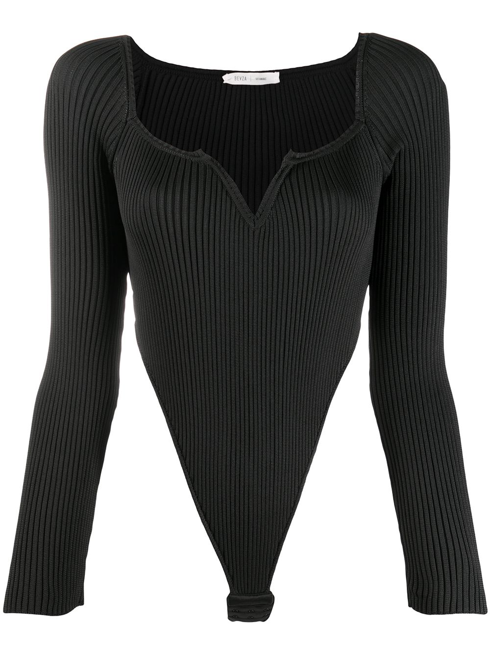 фото Bevza cut-out ribbed unitard