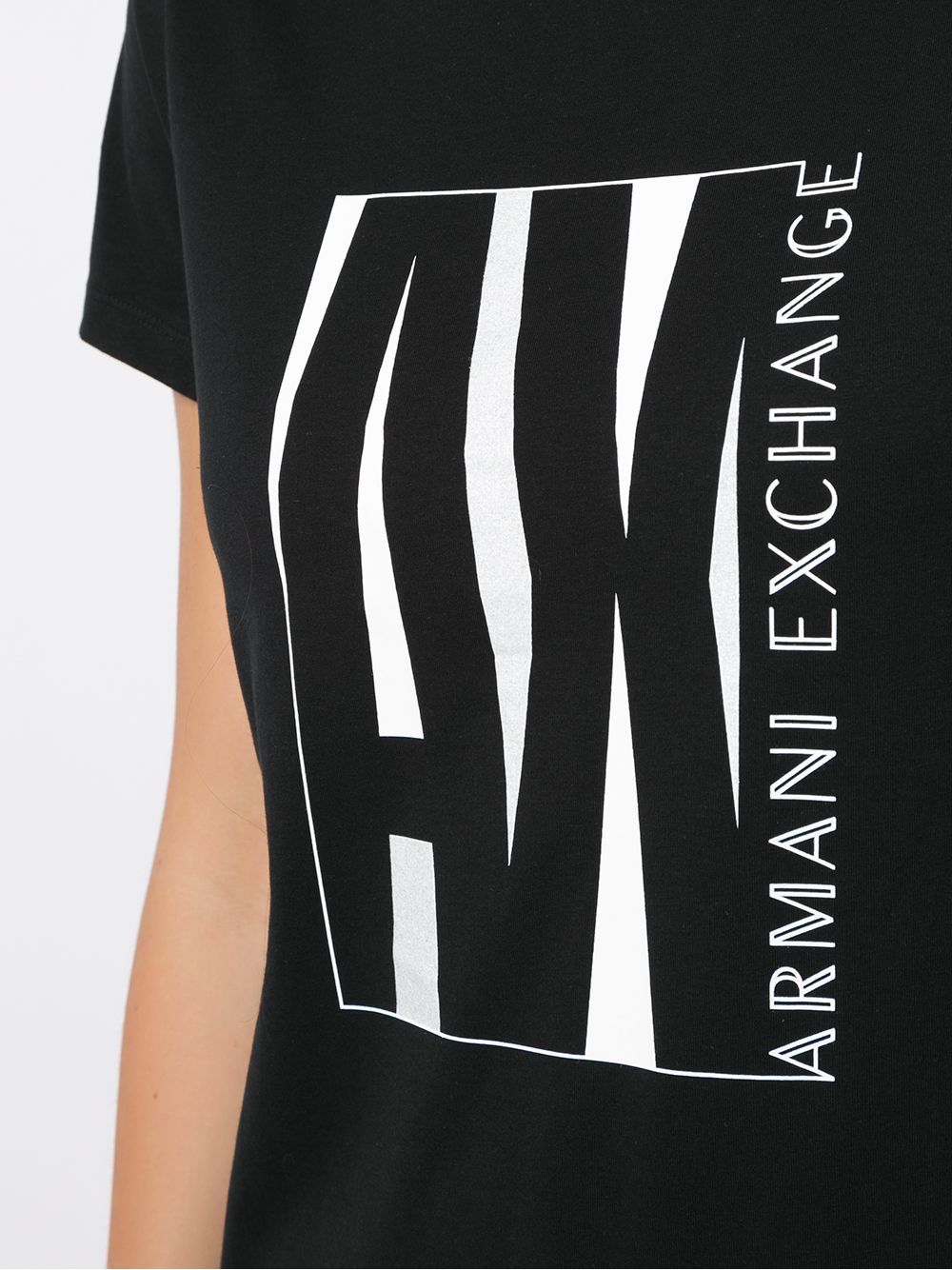 фото Armani exchange футболка с логотипом