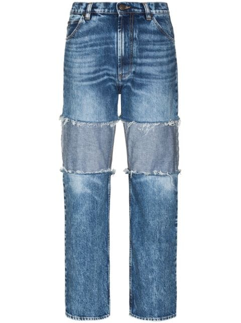 Maison Margiela reverse-panel high-rise boyfriend jeans