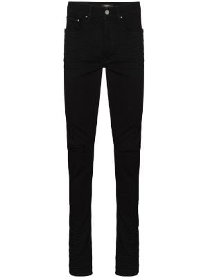 Amiri Denim For Men Designer Jeans Farfetch - black jeans with white belt and transparent shoes roblox