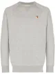 Image 1 of Maison Kitsuné embroidered fox head sweatshirt