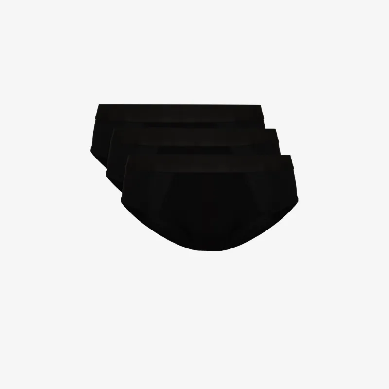 Cdlp Logo Waistband Briefs Set In Black