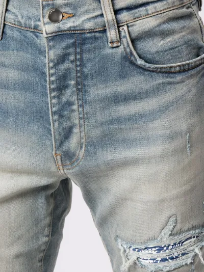 MX1 bandana ripped jeans | AMIRI 