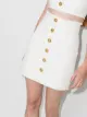 Image 2 of Balmain high-rise tweed miniskirt