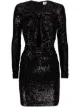 Image 1 of Saint Laurent cut-out sequin minidress