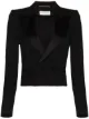 Image 1 of Saint Laurent button-front tuxedo blazer