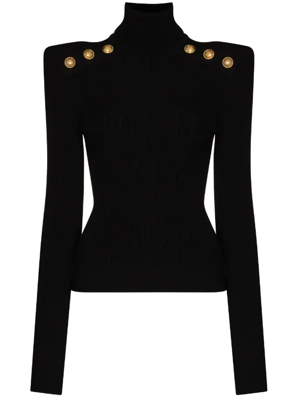 Balmain turtleneck sweater Clearance