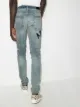 AMIRI logo-embroidered skinny jeans