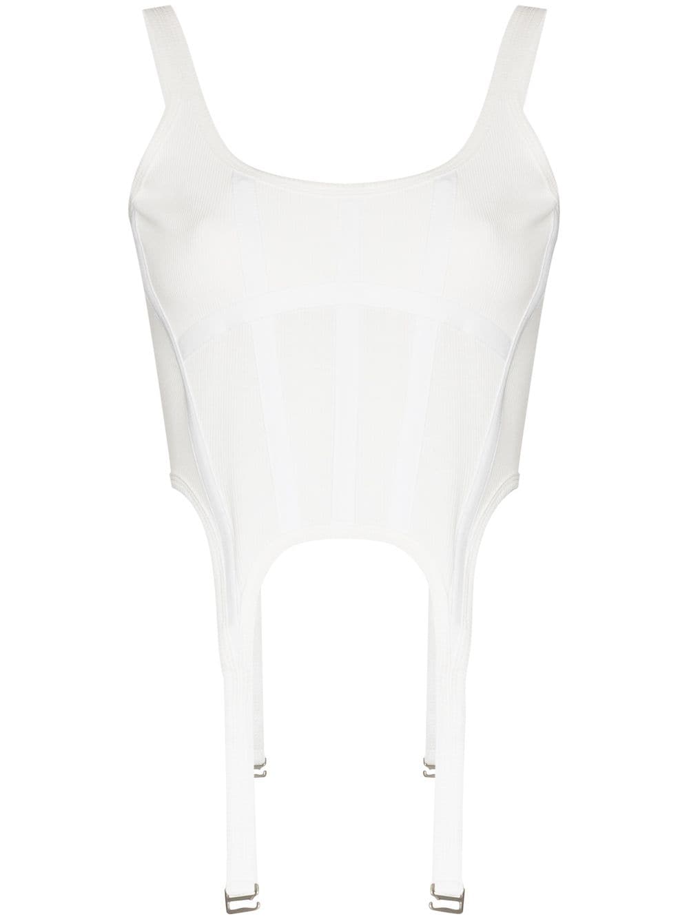 Dion Lee Panelled Corset Top - Farfetch