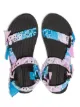 Arizona Love bandana-print strappy sandals
