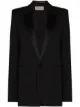 Image 1 of Saint Laurent single-breasted tuxedo blazer