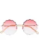 Image 1 of Chloé Eyewear Rosie round-frame sunglasses