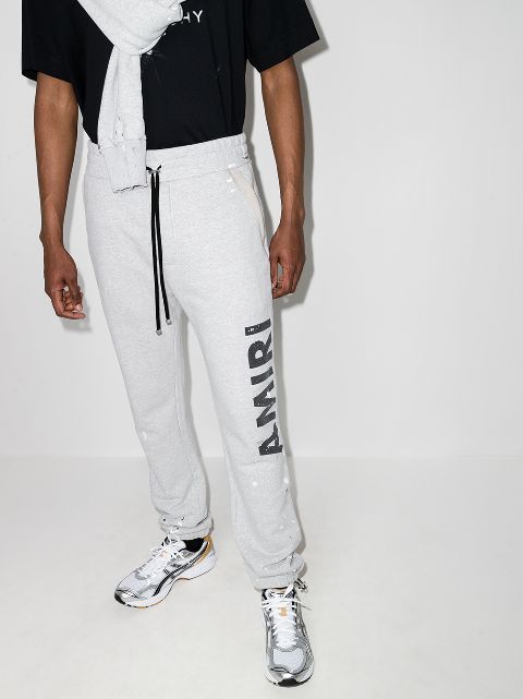 AMIRI Army Side Logo Jogging Trousers - Farfetch