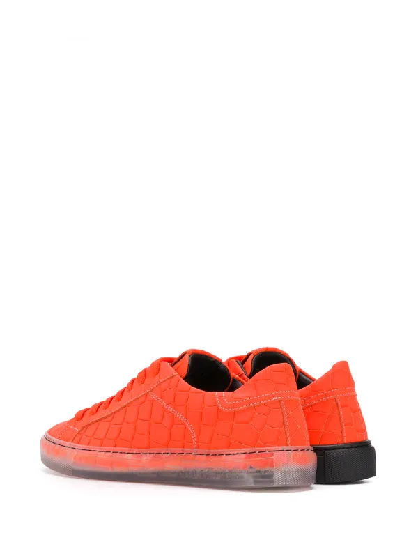 Hide\u0026Jack Tenis Bajos Con Efecto De Piel De Cocodrilo - Farfetch