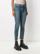 AGOLDE ripped mid-rise cropped jeans