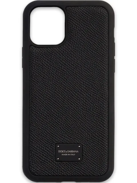 Dolce & Gabbana iPhone 11 Pro logo-plaque case
