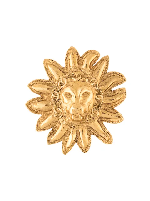 CHANEL Pre-Owned 1990s Lion motif brooch