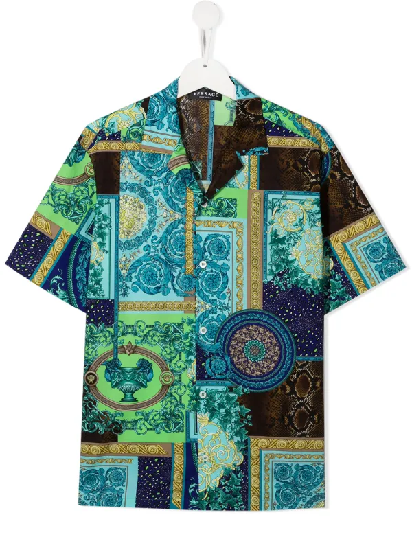 versace short sleeve shirt