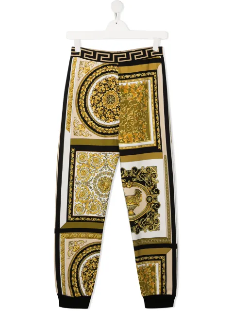 Young Versace بنطال رياضي بنقش البروك