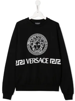 versace jumper black