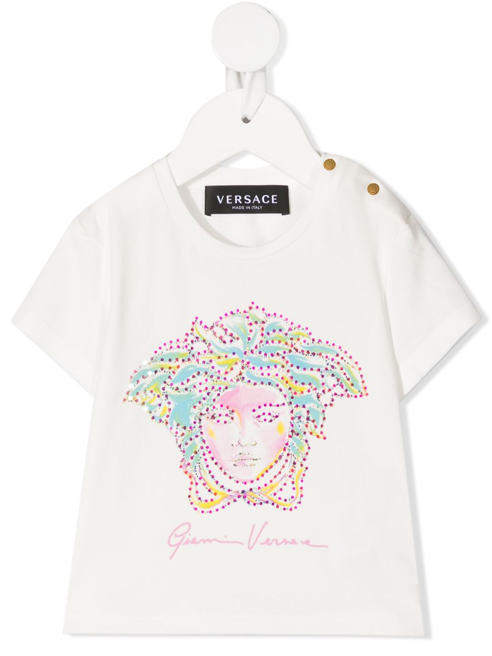 

Versace Kids playera Medusa - Blanco