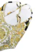 Versace Kids Barocco Mosaic-print swimsuit