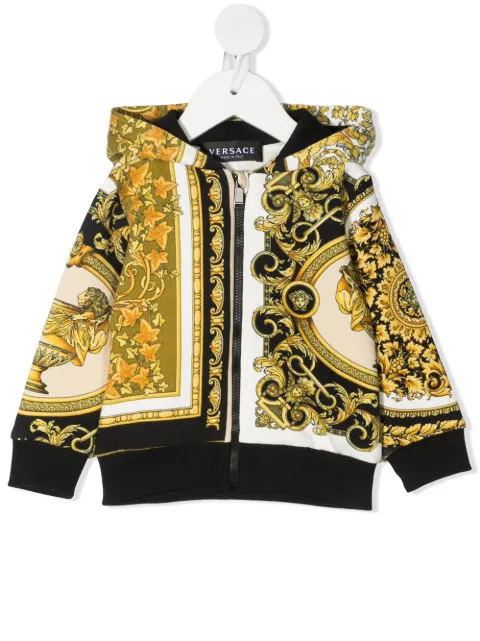 Young Versace هودي بطبعة باروك