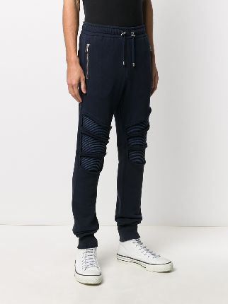 BALMAIN RIBBED STONED SWEATPANTS展示图