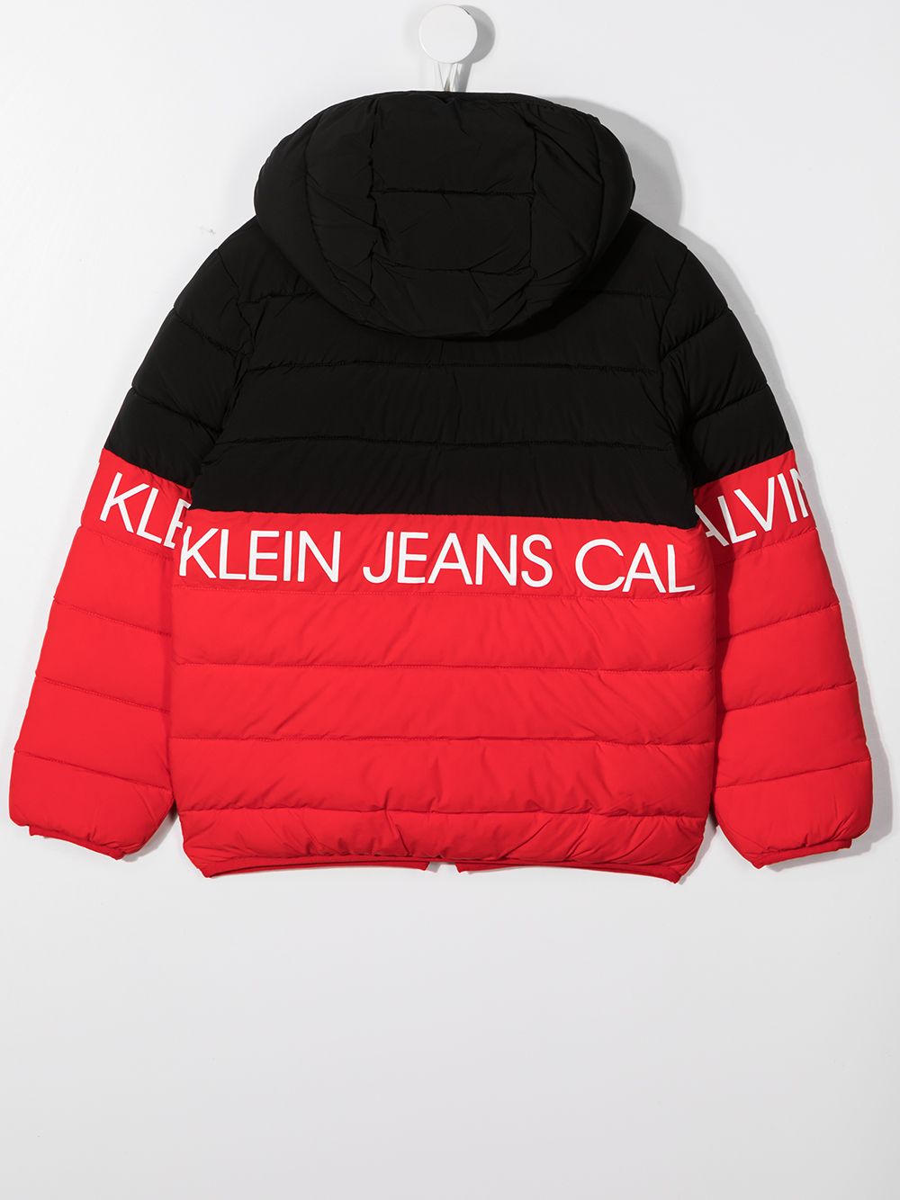 фото Calvin klein kids пуховик с логотипом