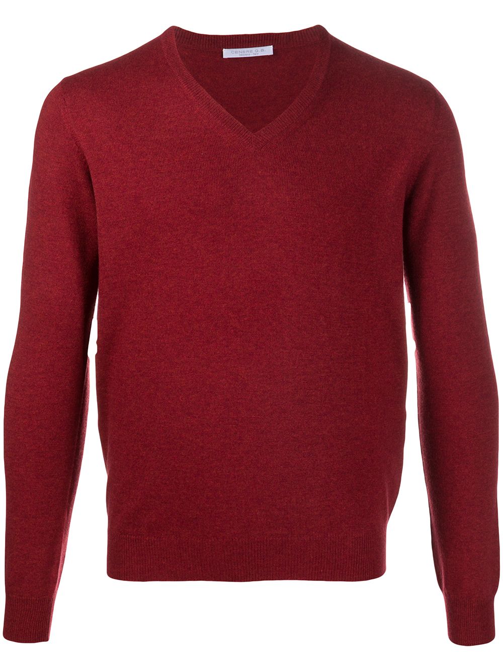 фото Cenere gb v-neck rib-trimmed jumper