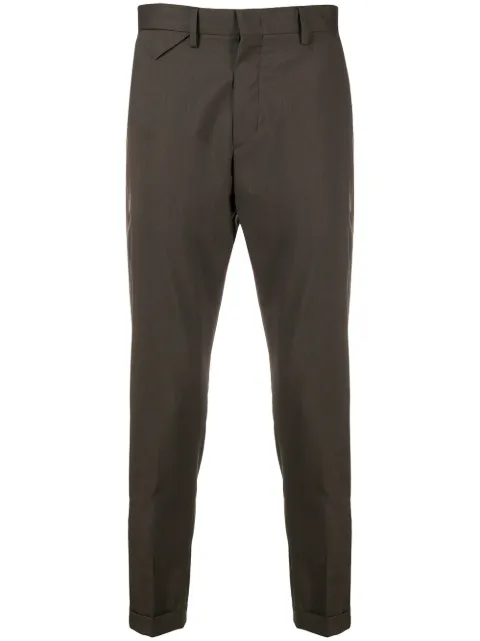 Low Brand tapered slim-fit trousers