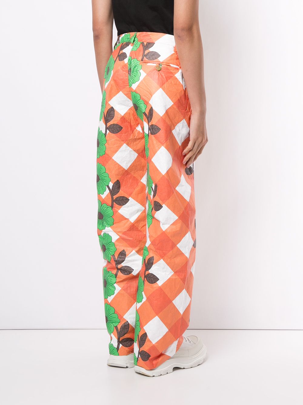 фото Walter van beirendonck howl wide-leg trousers