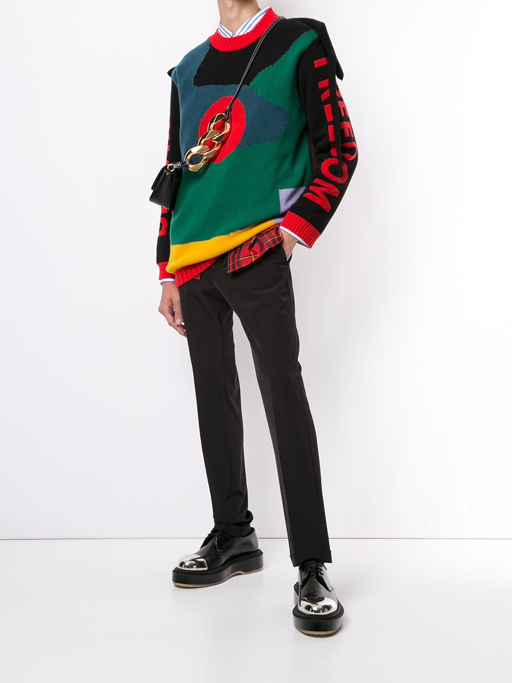 фото Walter van beirendonck freedom crew-neck jumper