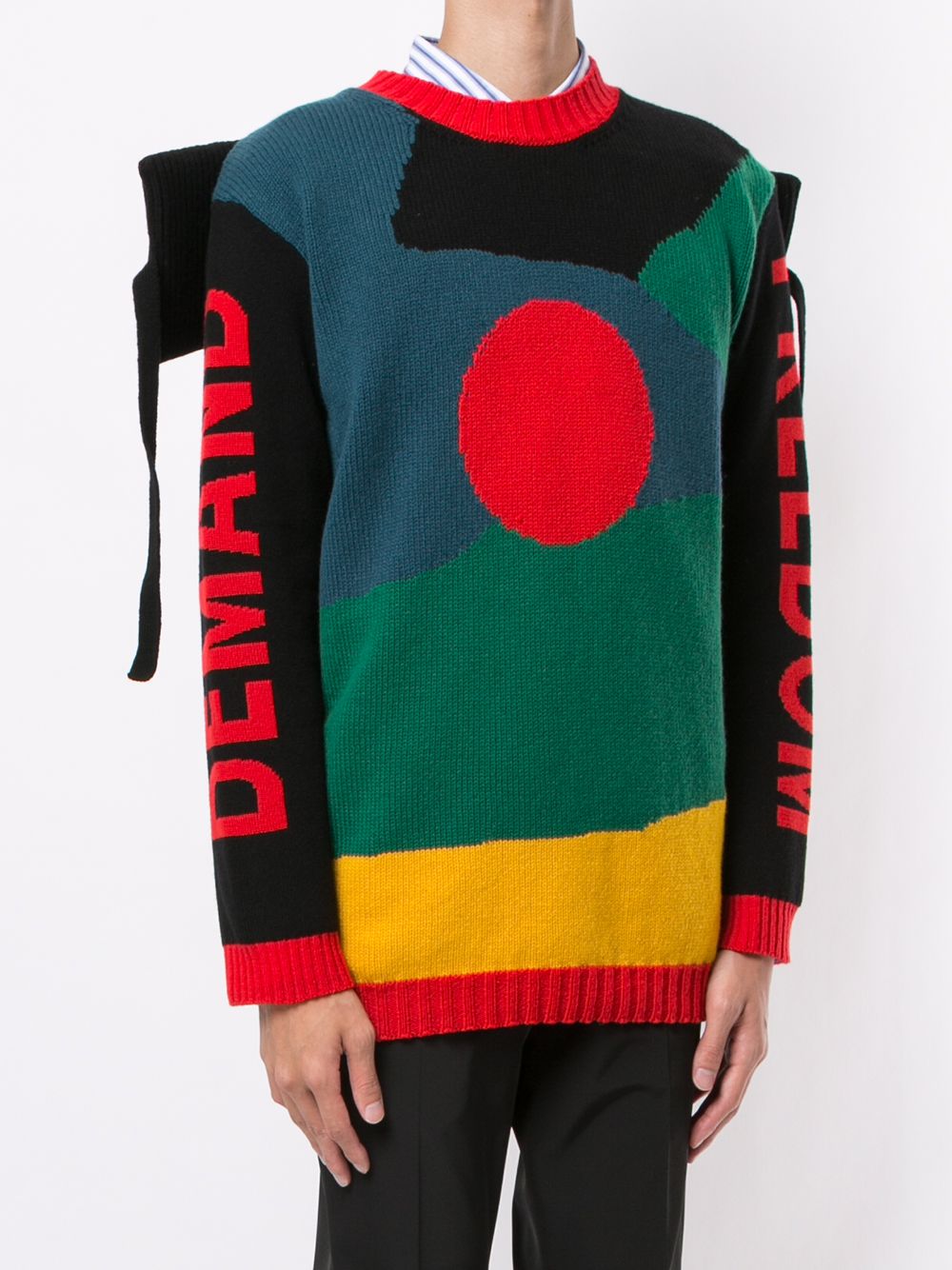 фото Walter van beirendonck freedom crew-neck jumper