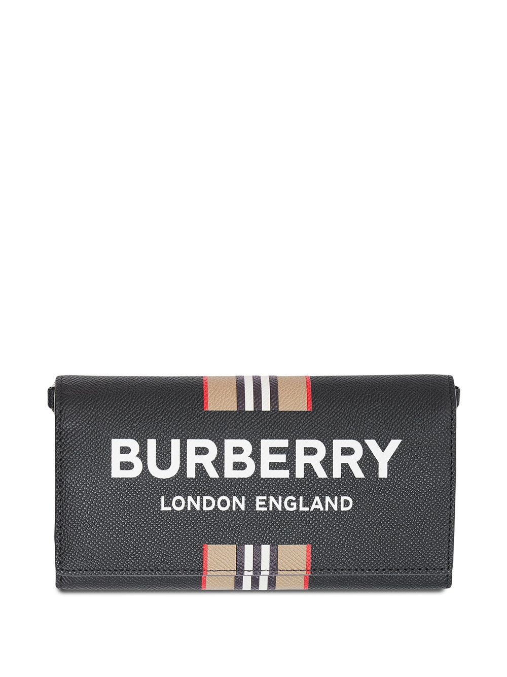 фото Burberry кошелек с ремешком и логотипом