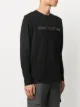 Karl Lagerfeld logo print long-sleeved sweatshirt