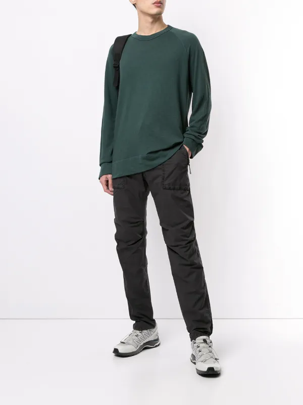 Luxe Lotus Jersey Tee - Black | James Perse Los Angeles