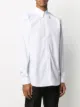 Givenchy logo print button-up shirt