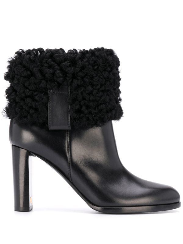Tom Ford shearling-detail Ankle Boots 