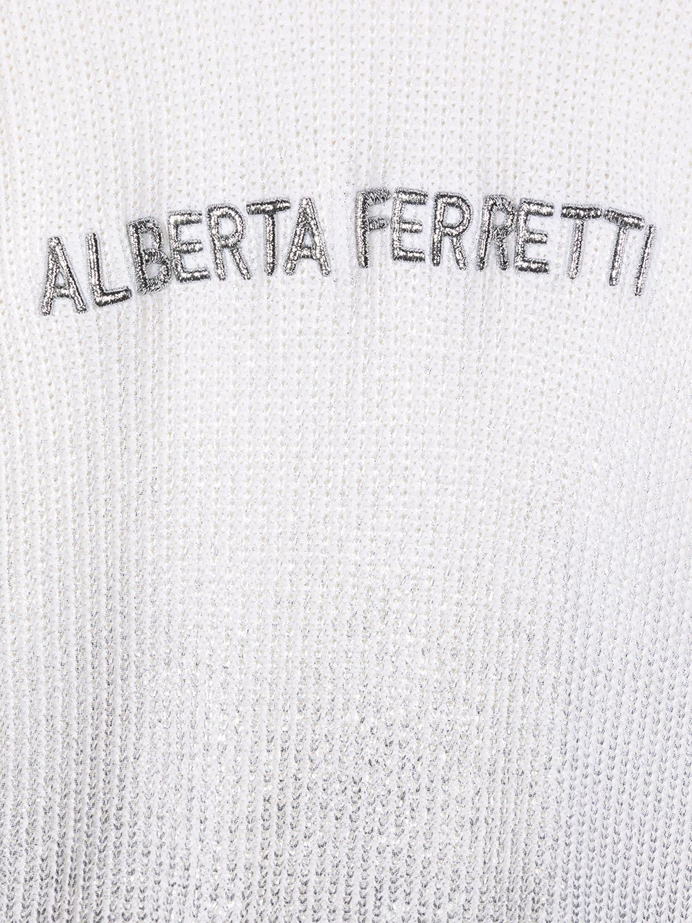 фото Alberta ferretti kids embroidered logo jumper