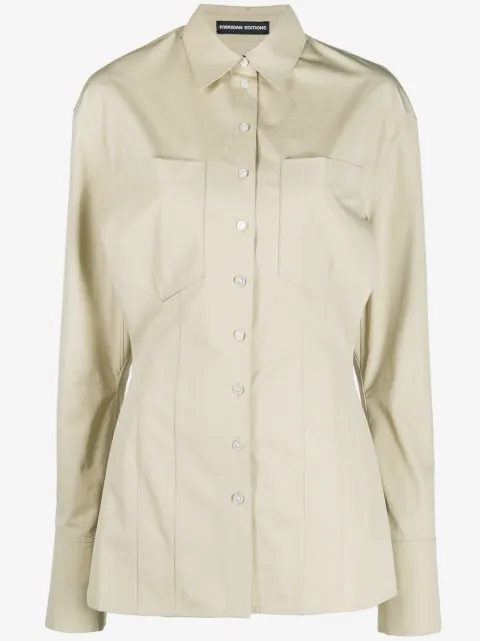 Kwaidan Editions patch pocket shirt