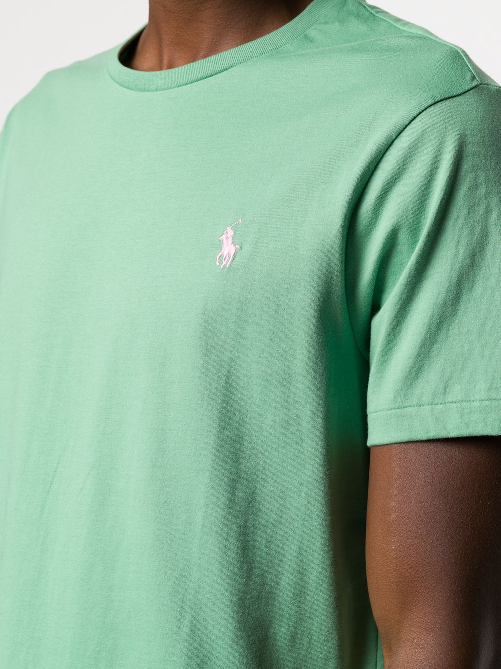 фото Polo ralph lauren однотонная футболка