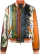 Image 1 of AMIRI patchwork print bomber jacket