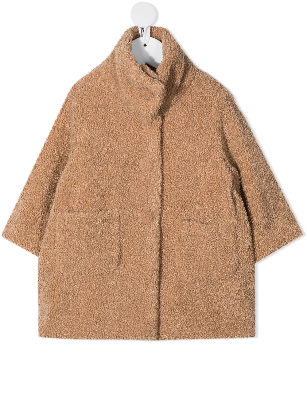 фото Il gufo oversized faux fur coat