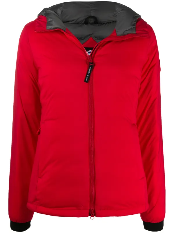 canada goose hooded puffer jacket